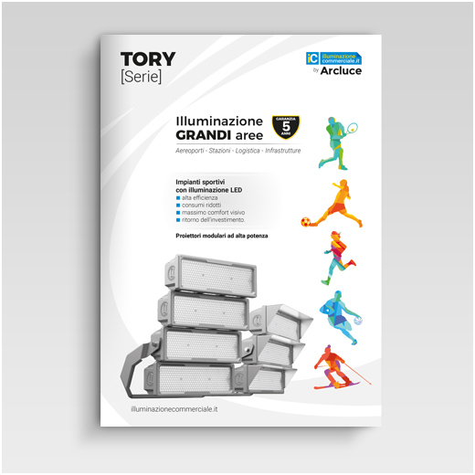 TORY [Series] Brochure - illuminazione grandi aree
