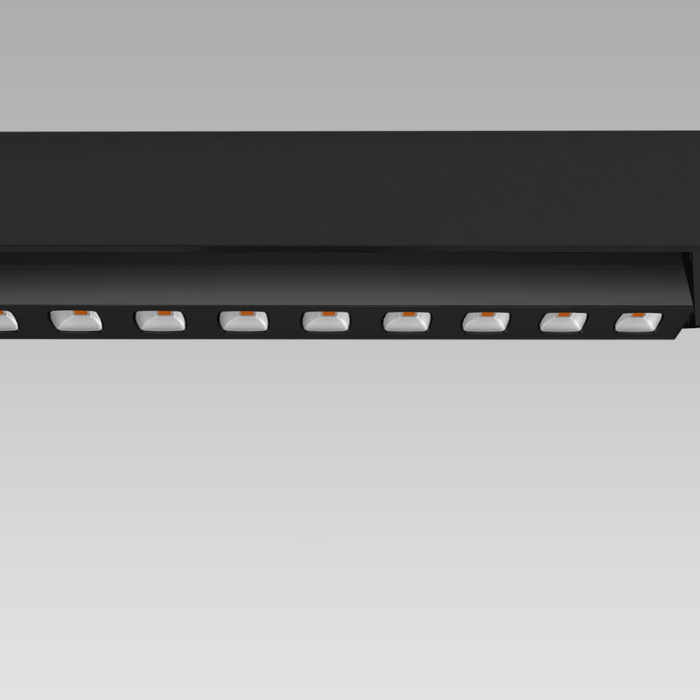 linear orientabile, faretto per binario elettrificato (48V)