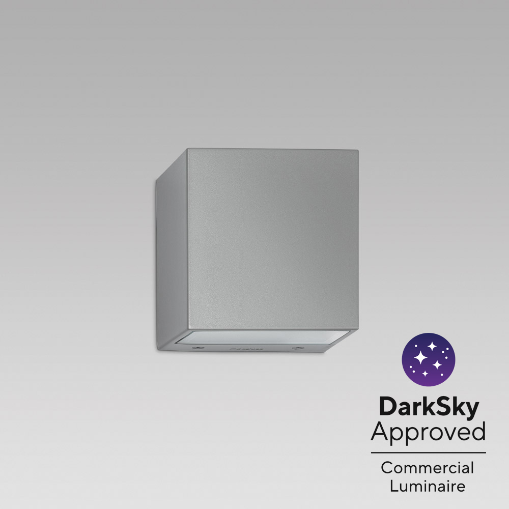 Apparecchi per facciate  Apparecchio per l'illuminazione di facciate con ottica bidirezionale, dall'elegante design ellittico